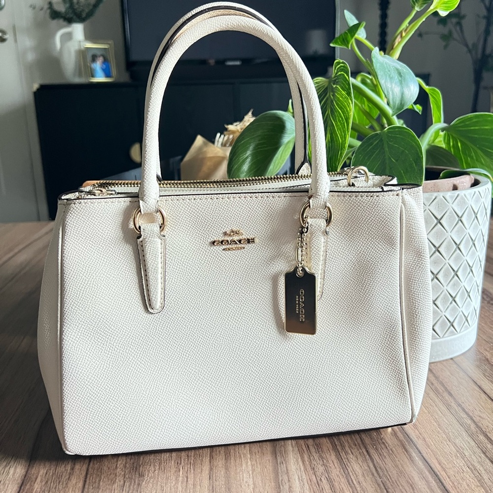 Coach Cream Handbag